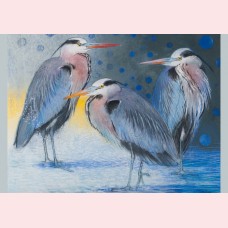 Loes Botman – Drie reigers