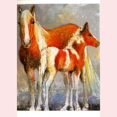 Loes Botman – Paard en veulen (dubbel)