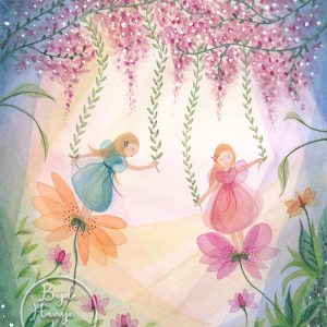 Bijdehansje – Fairies with flowers