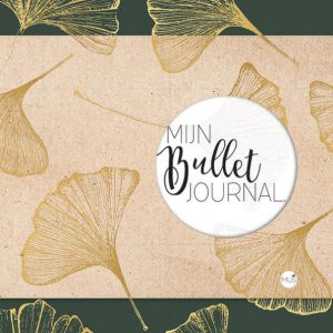 BBNC – Mijn bullet journal, groen/goud blad